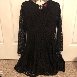 Ultra Pink Black dress